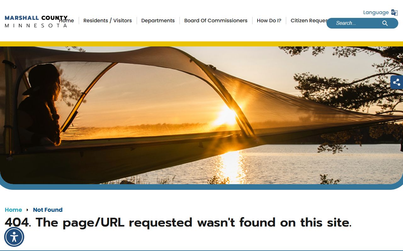 Marshall County Recorder vital records page