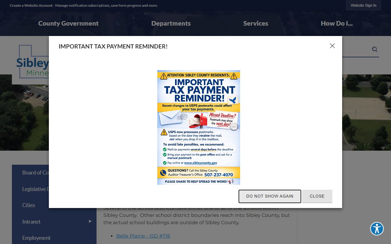 Sibley County Recorder main page Gaylord MN for marriage license and vital records